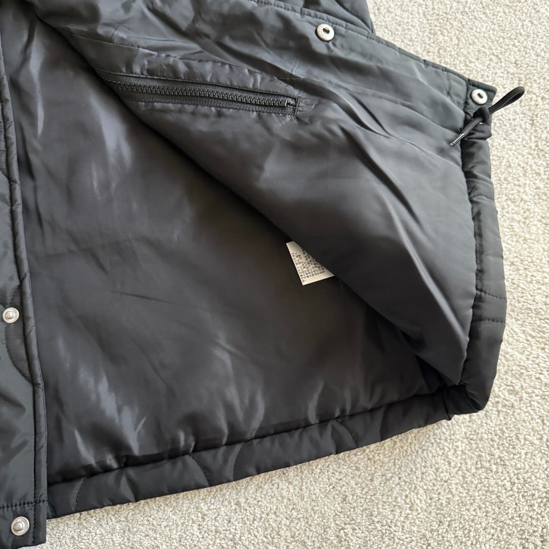 그립스와니 퀼팅 블루종 자켓 상품이미지4