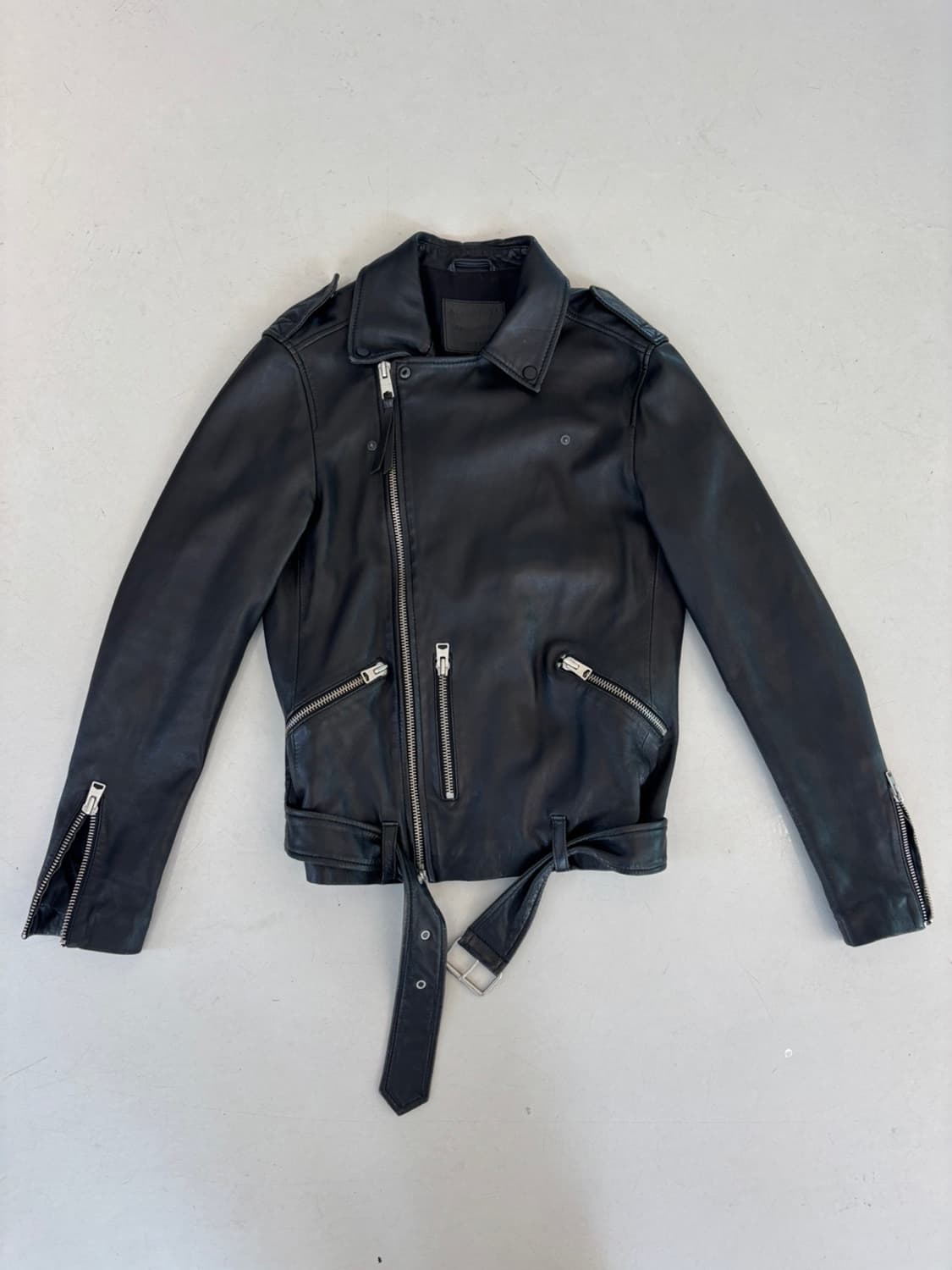 All Saints Sheepskin Riders Jacket 상품이미지2