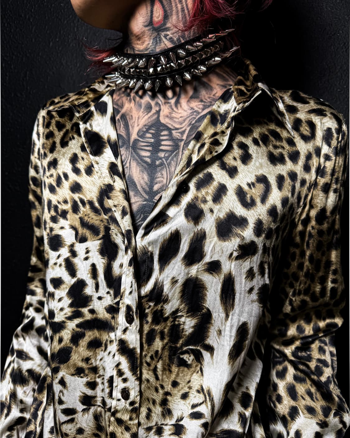 Leopard Silk Shirt  상품이미지2