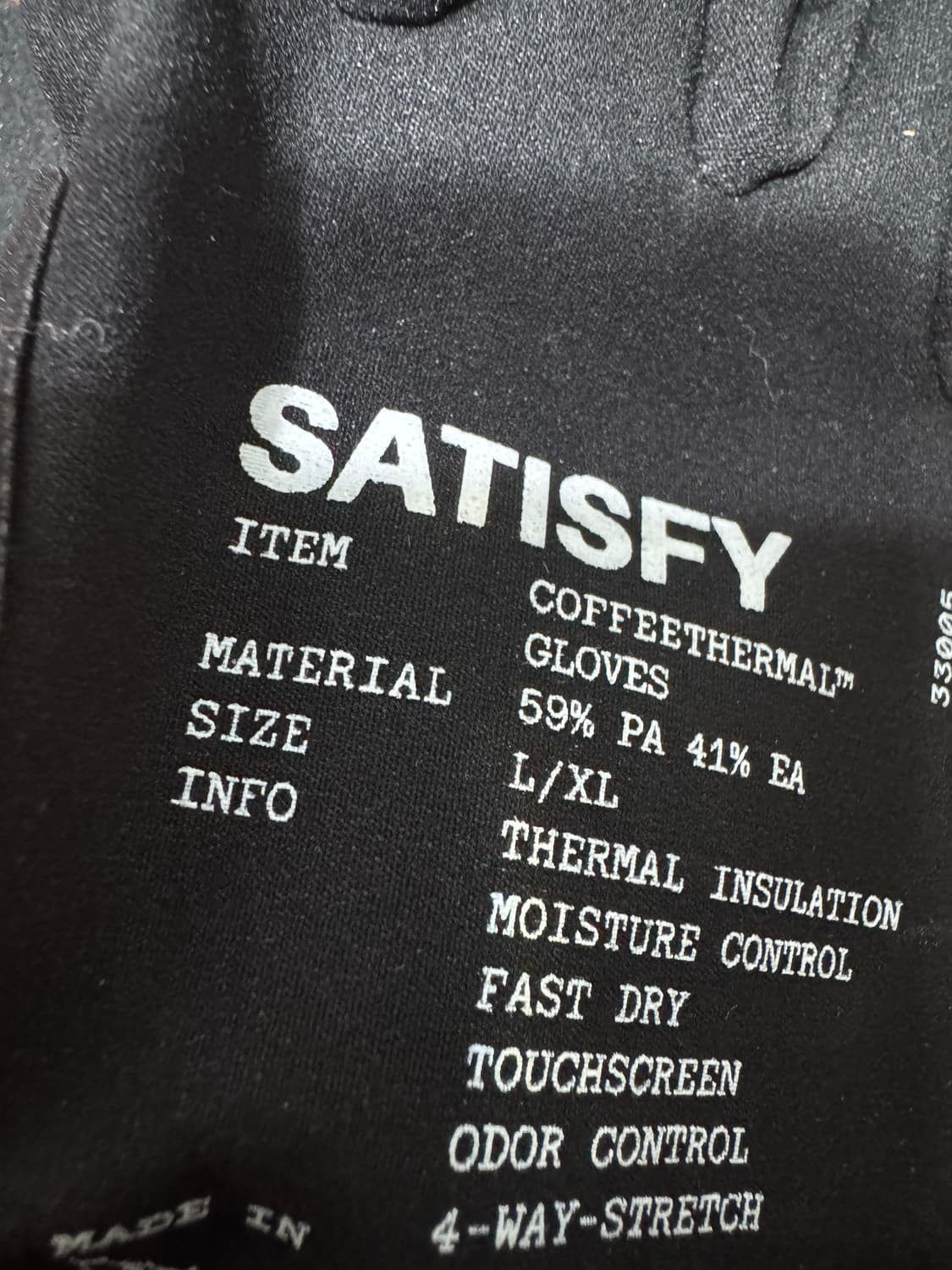 새티스파이 저스티스 커피써멀 글로브 L 상품이미지10