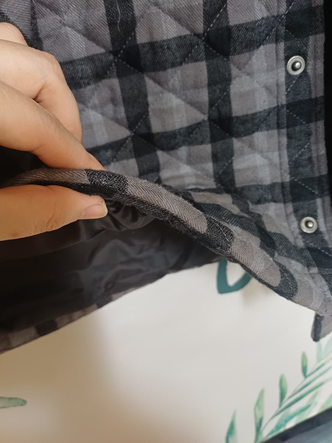 L) 버커루 퀄팅 누빔 자켓 100~105 상품이미지10