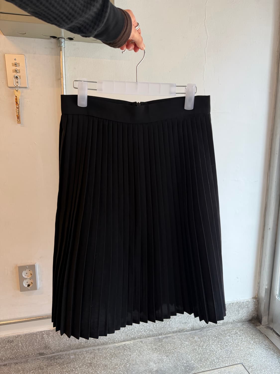 아메리칸어패럴 플리츠 미디 스커트 상품이미지2