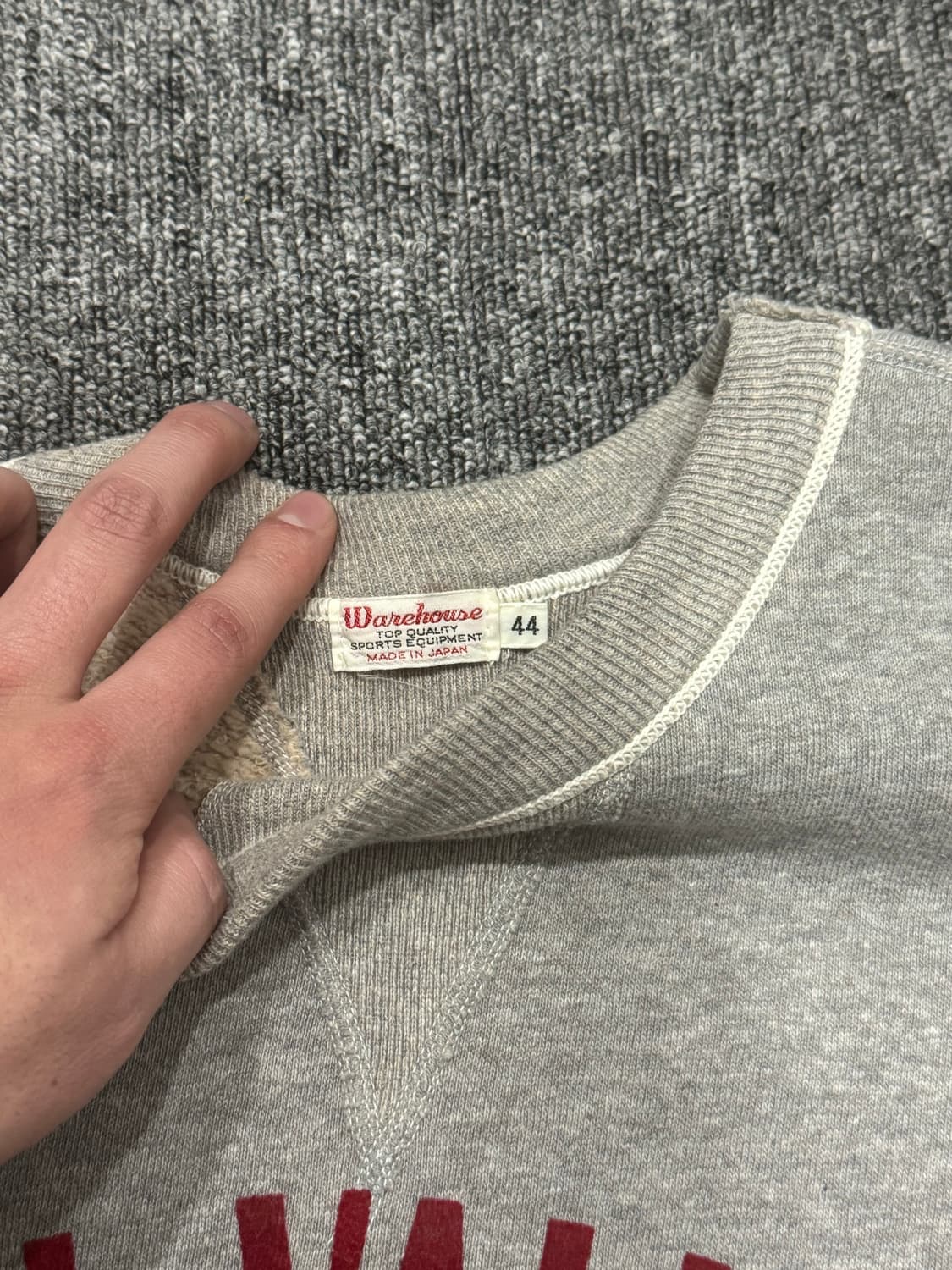 웨어하우스 401 TRI-VALLEY 그레이 스웻 44 상품이미지4