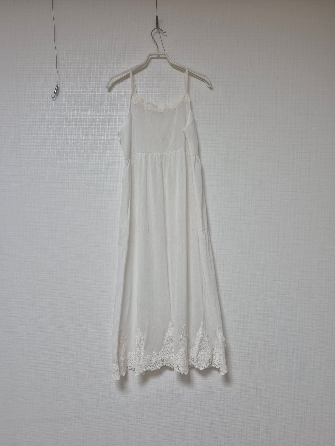 Rosebud 레이스슬립원피스 모리걸 오프화이트 상품이미지4