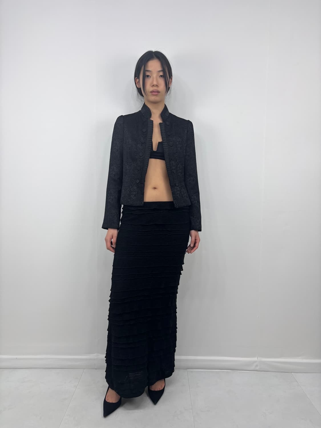 CROPPED JACQUARD JACKET 상품이미지2