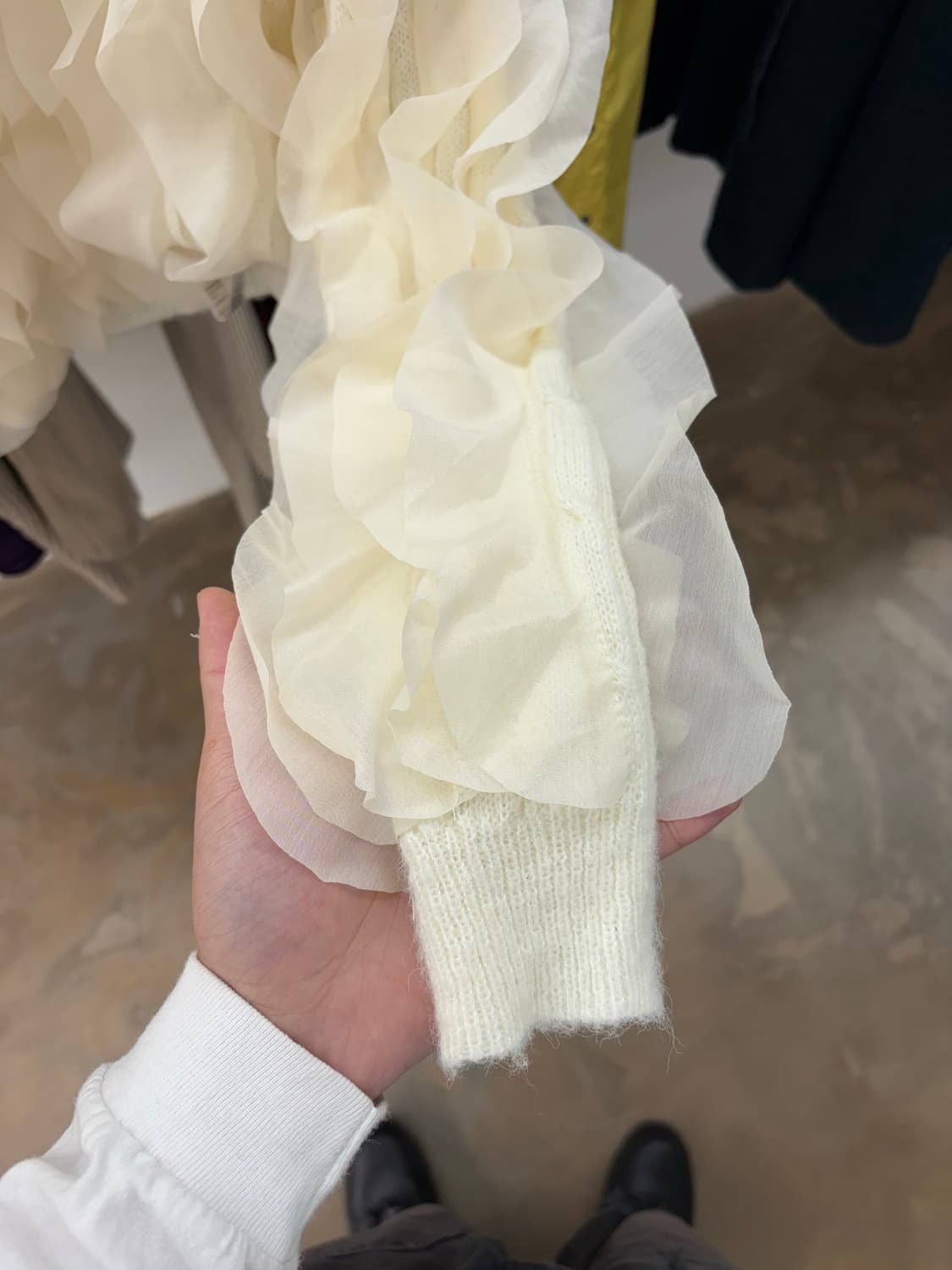 MM6 러플 니트 상품이미지4