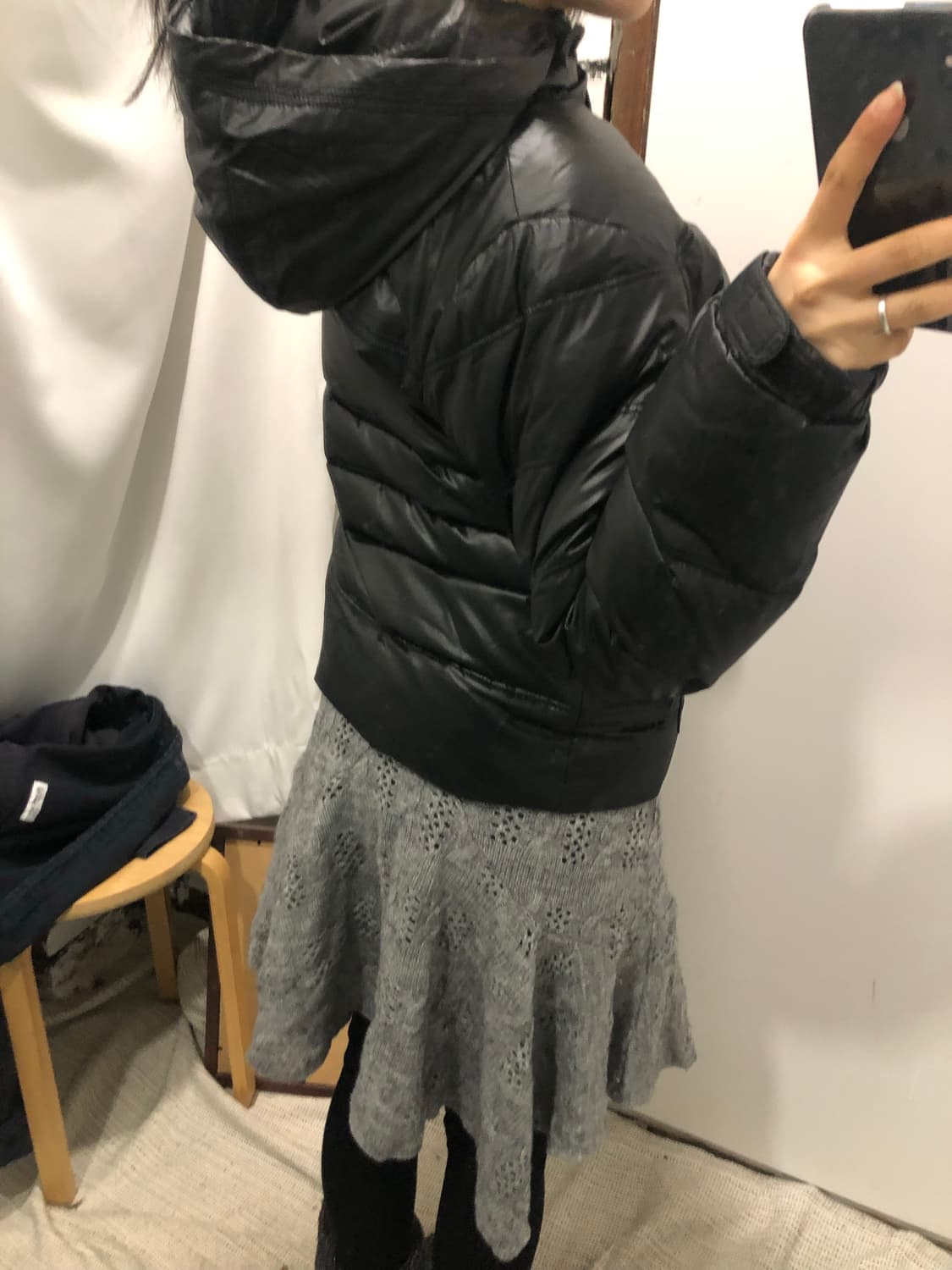 아디다스 후드 패딩 상품이미지2