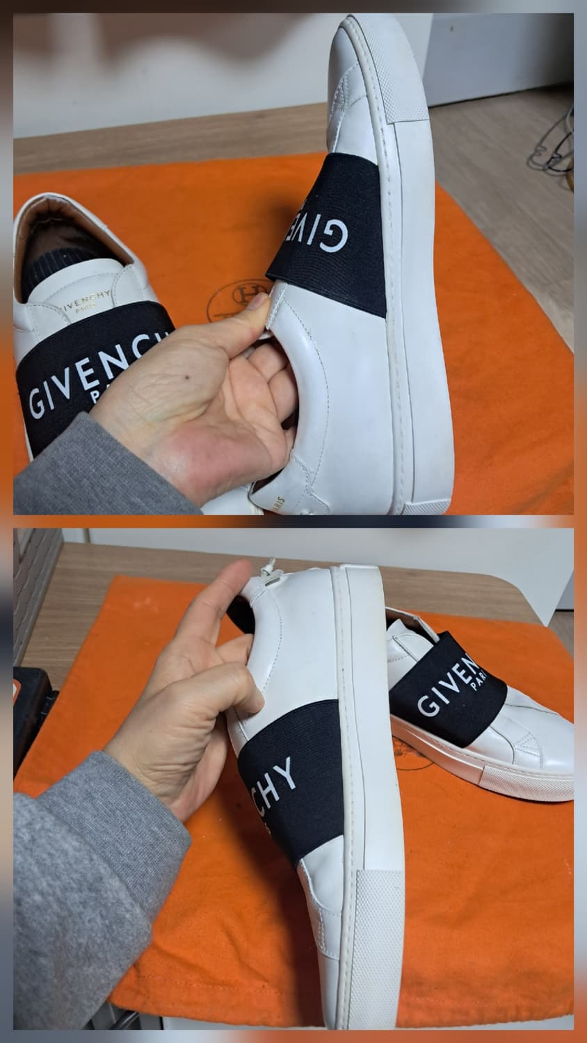 정품 지방시 어반 스트리트 밴딩 스니커즈 40(약 255~260) 상품이미지8