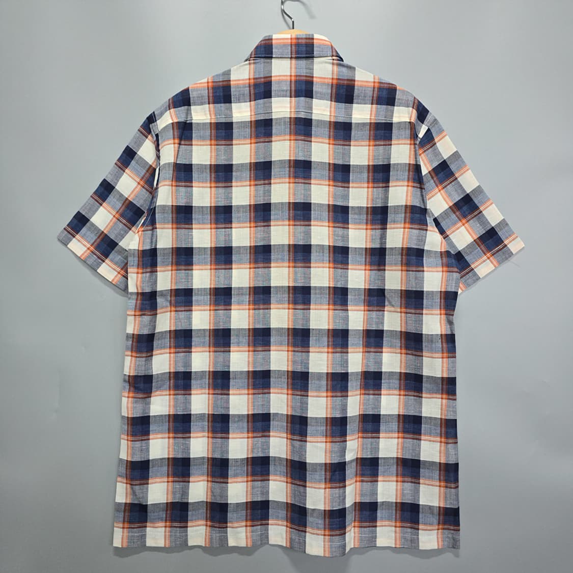 갤럭시(galaxy) 체크 반팔 셔츠 110 상품이미지3