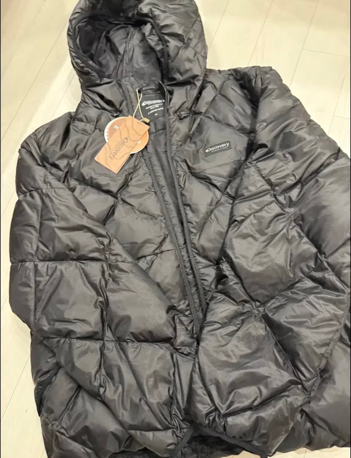 디스커버리 25신상 올버트 뉴퀼팅 구스다운 경량패딩 상품이미지3