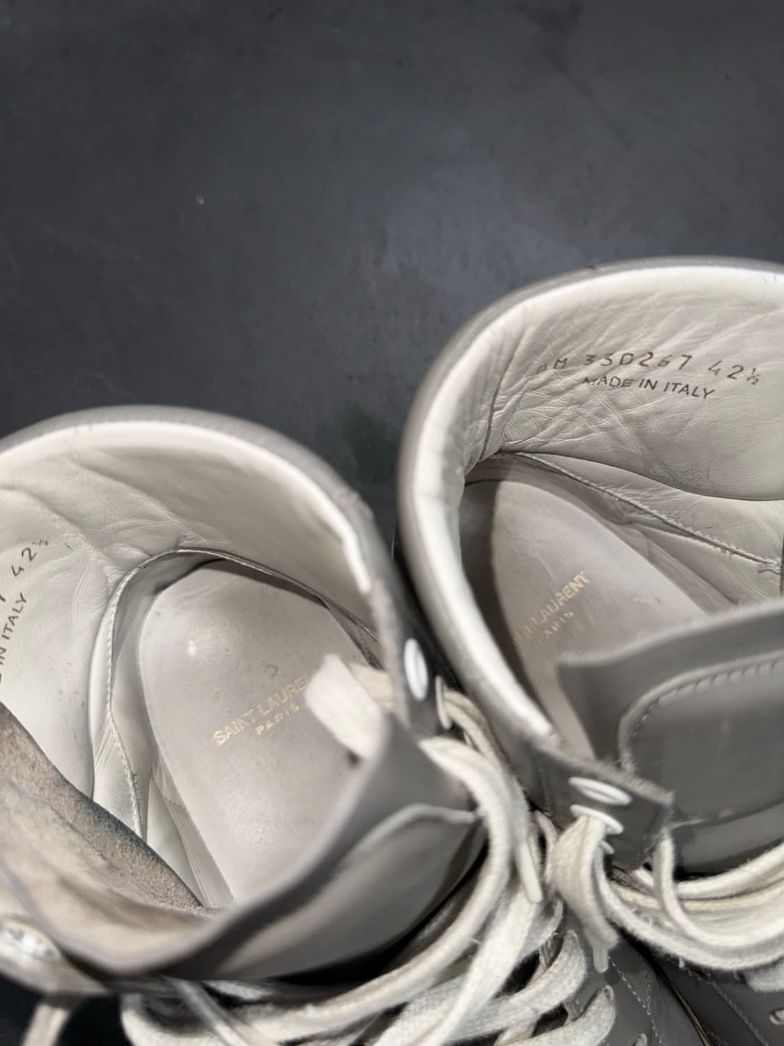 Saint Laurent 2013 SL03 Hightop Sneakers 상품이미지7