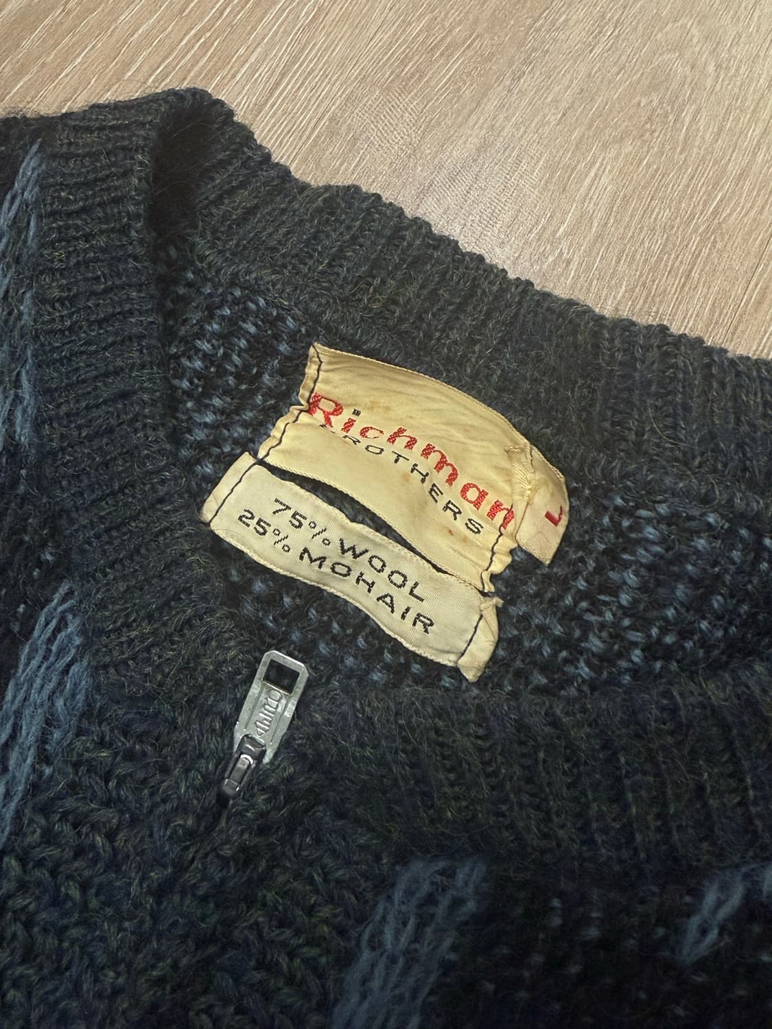 70’s mohair 모헤어 울 가디건 상품이미지2