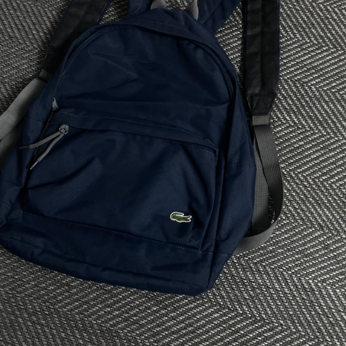 라코스테 자수로고 미니멀 포켓 백팩y 3509 상품이미지2