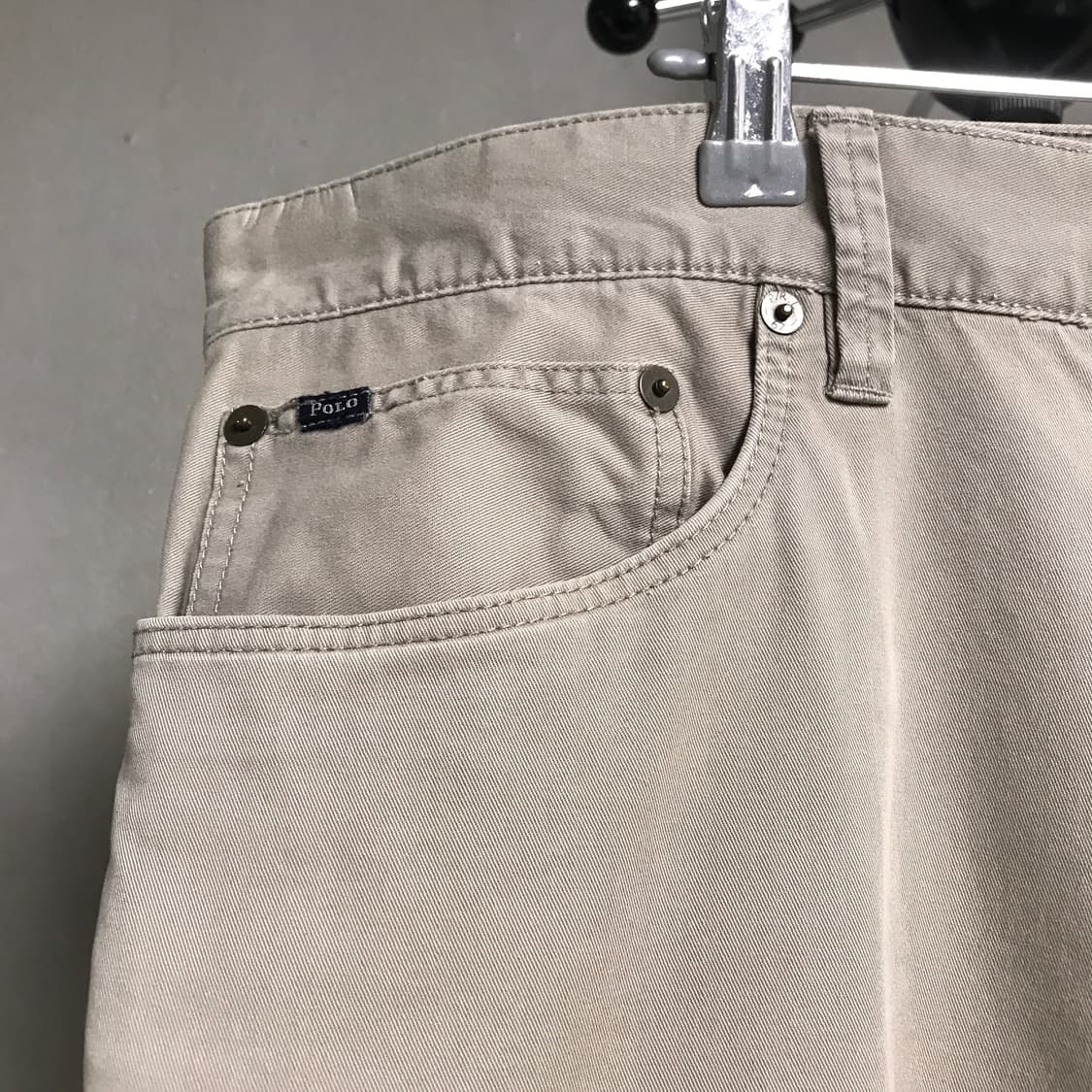 폴로 랄프로렌 코튼 팬츠 그레이 36/34 상품이미지4