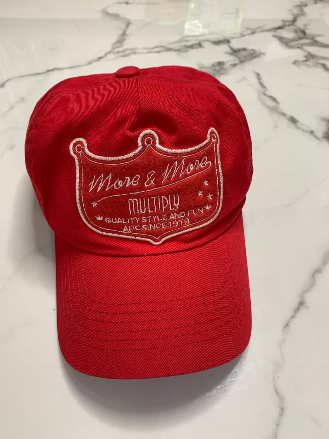 A.P.C.(아페쎄) 한정판 빈티지 볼캡 상품이미지1