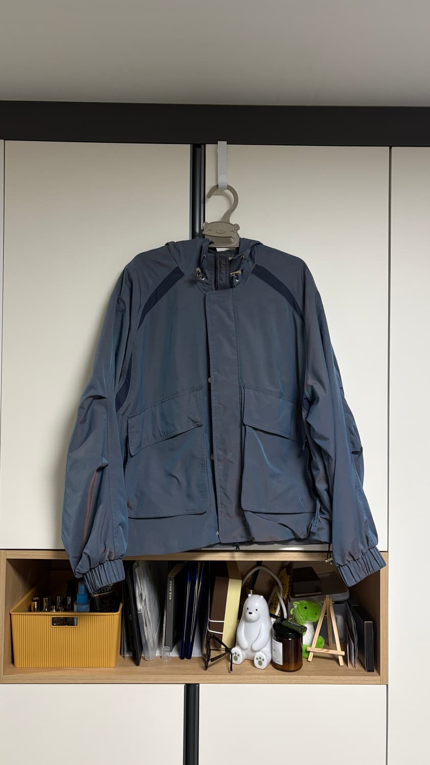 키뮤어 글로시 윈드브레이커 그레이쉬블루 L 상품이미지3