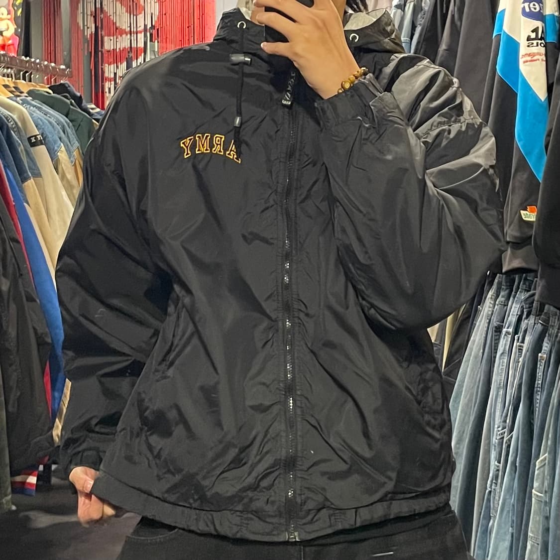 [IM] IPFU 육군 아미 블랙 바막 (후드O) 상품이미지2