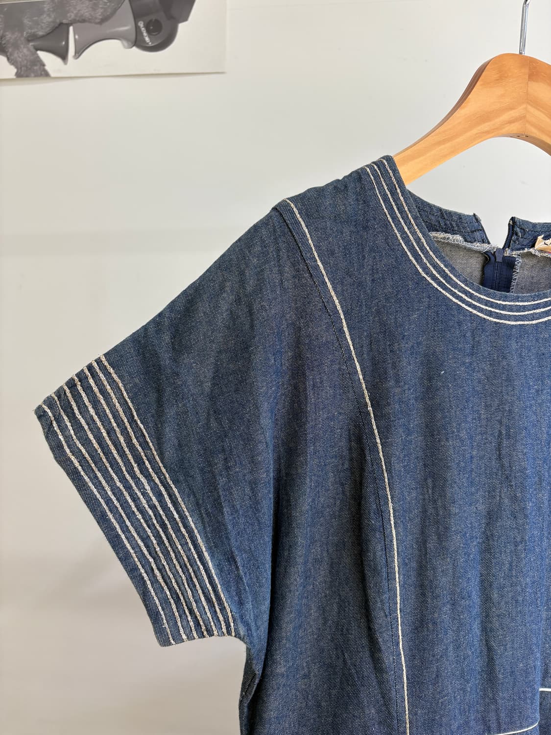 SAN VALENTINO (Made in Italy) 데님원피스 상품이미지3