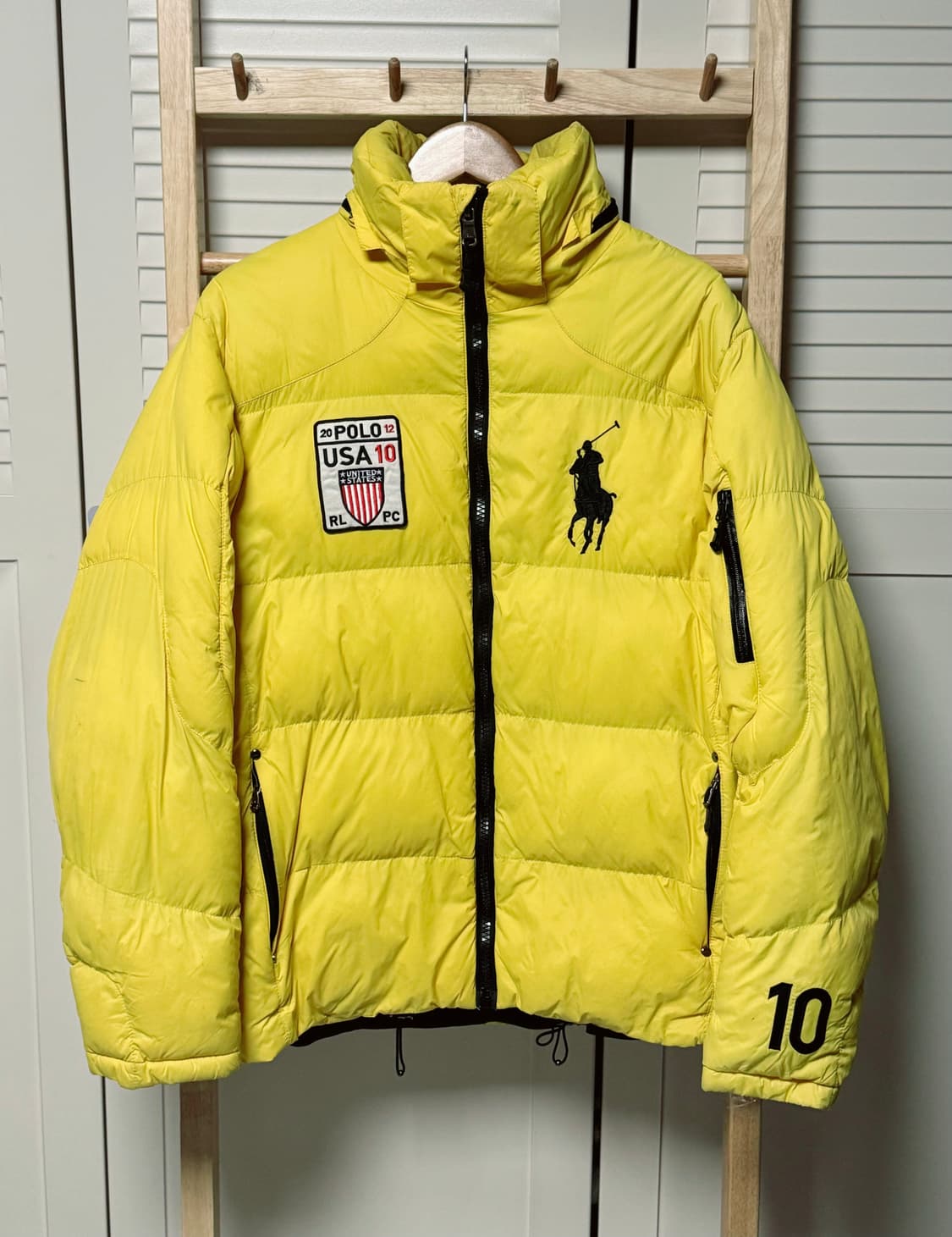 폴로 USA 성조기 빅포니 MA-1 푸퍼 패딩 자켓 상품이미지6