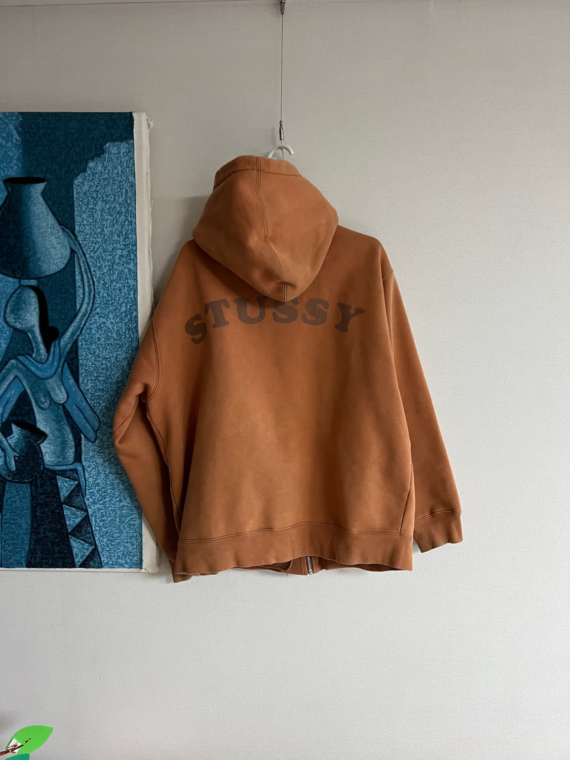 올드 스투시 후드집어 L 상품이미지2