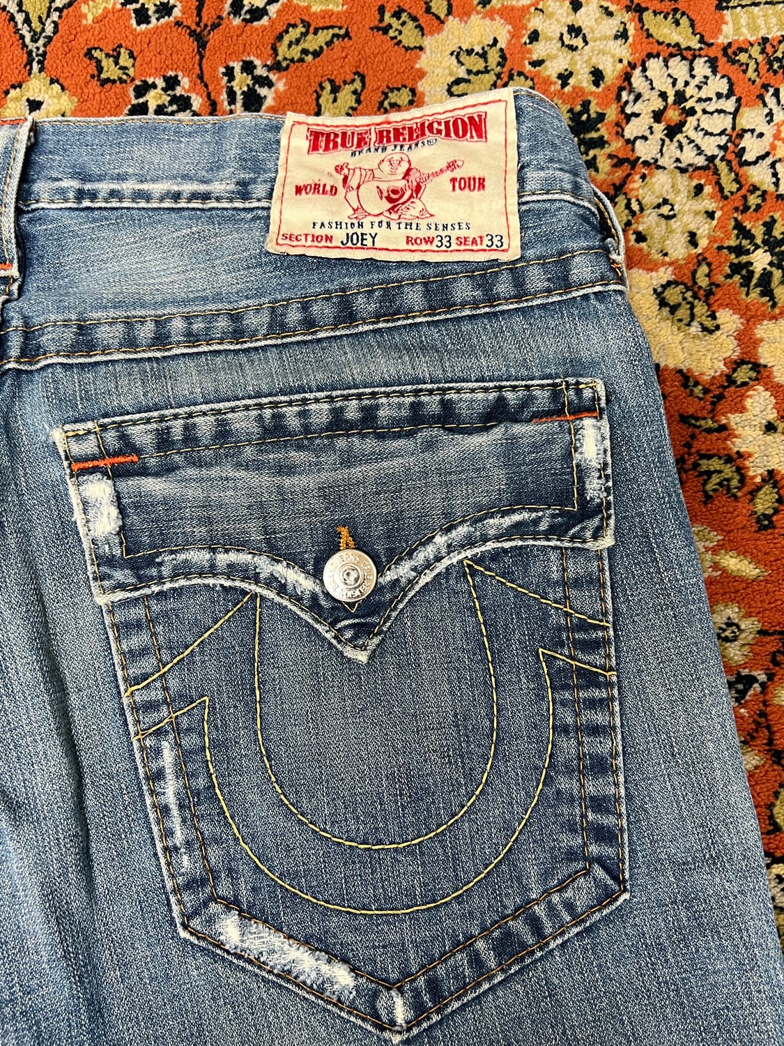 [33] 트루릴리전 빈티지 조이 부츠컷 데님팬츠 상품이미지7