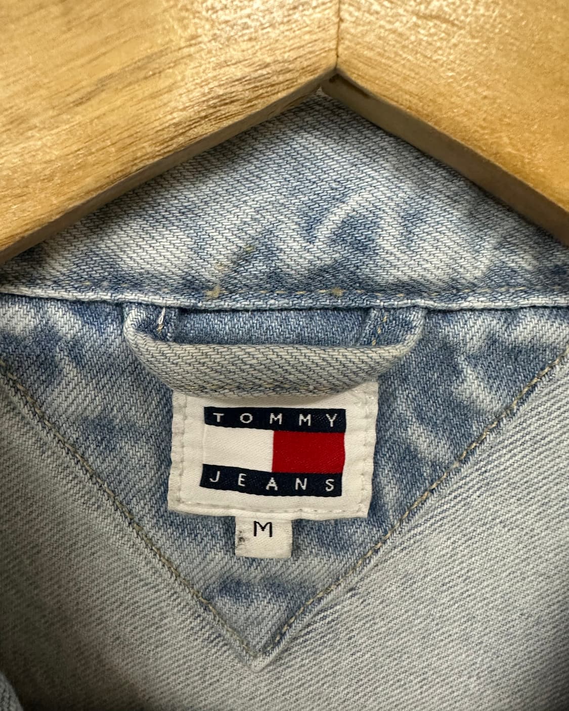 (L~XL)타미 빅로고 청자켓-M2162  상품이미지5