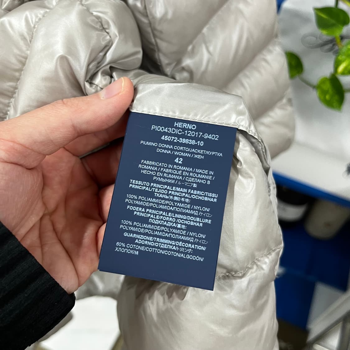 에르노 우먼 구스다운 패딩점퍼 42 상품이미지5