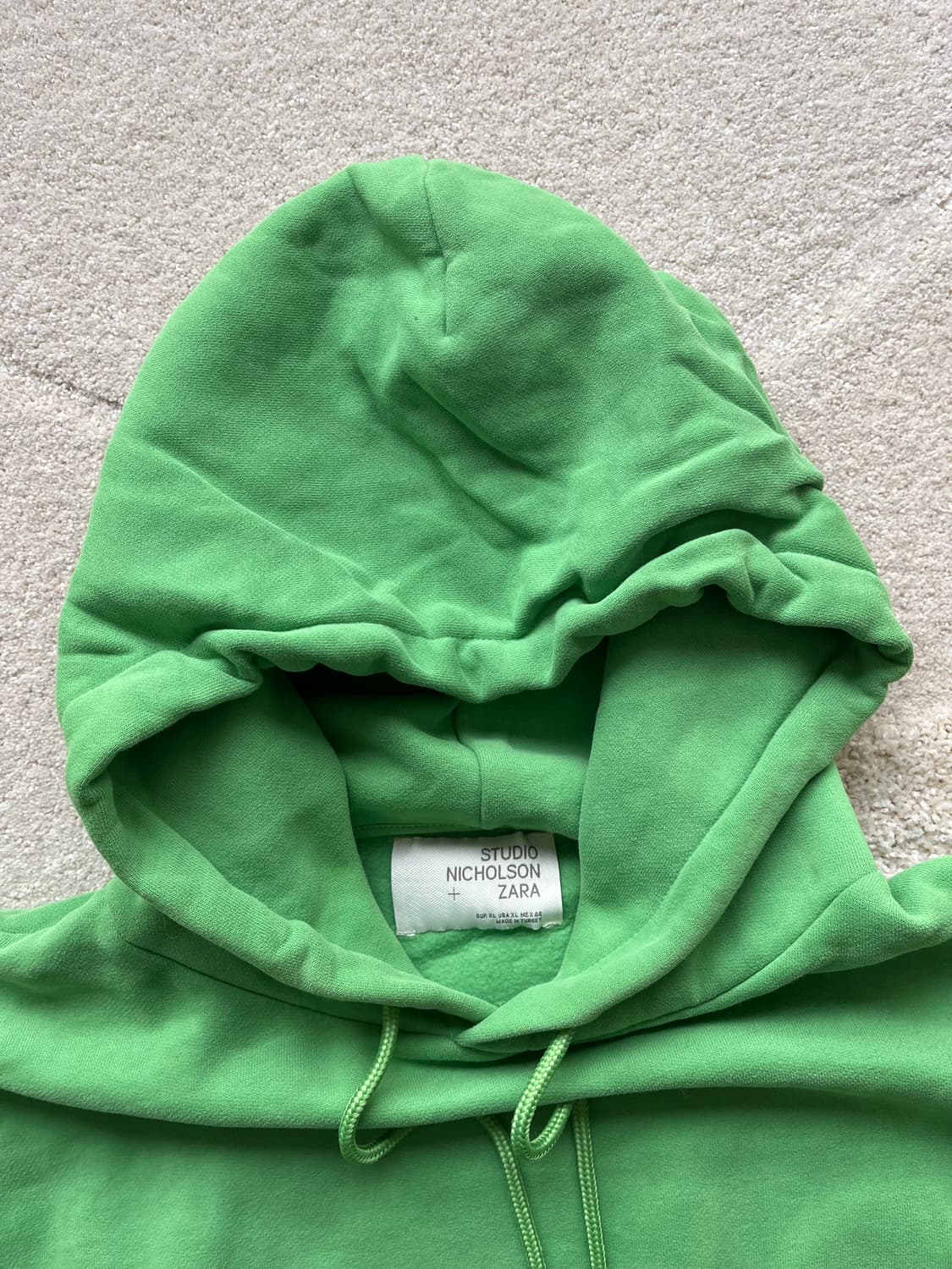 스튜디오니콜슨 x 자라 그린 후드 (105-110) 상품이미지3
