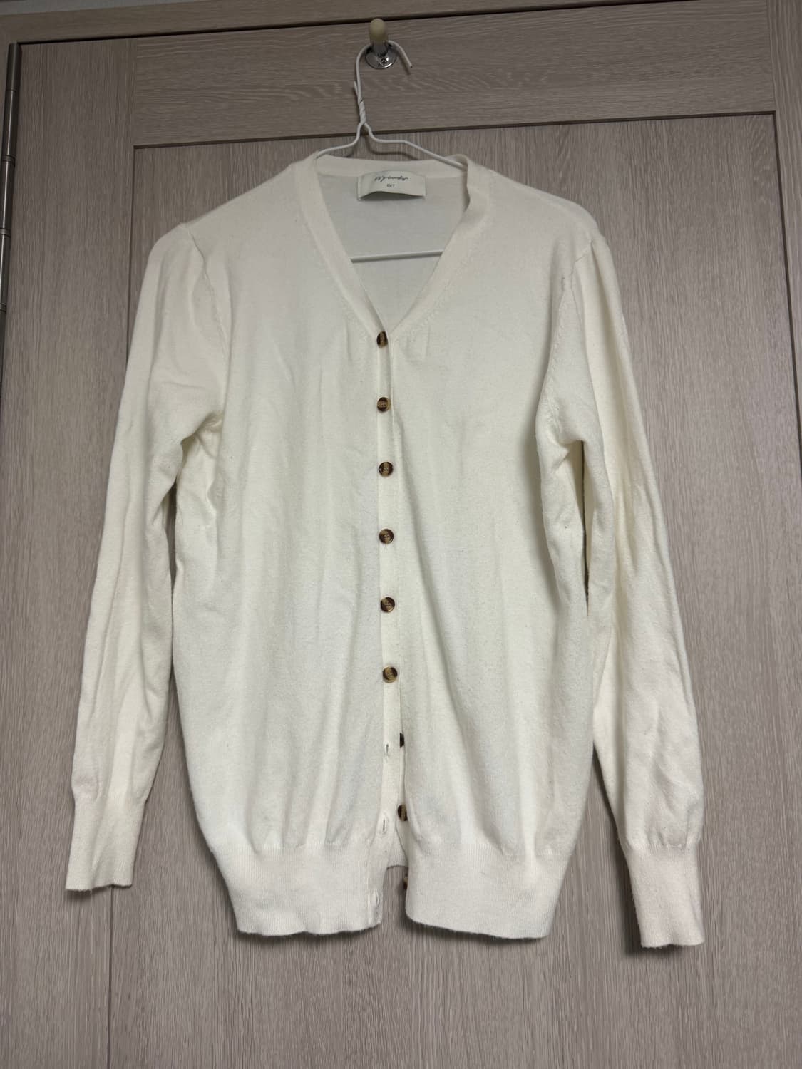 아이보리 가디건 상품이미지1