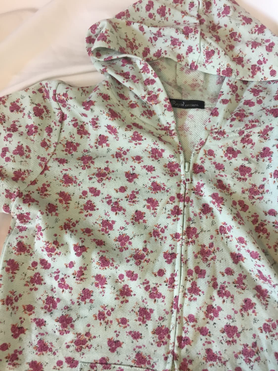 꽃 반팔후드 원피스 상품이미지4