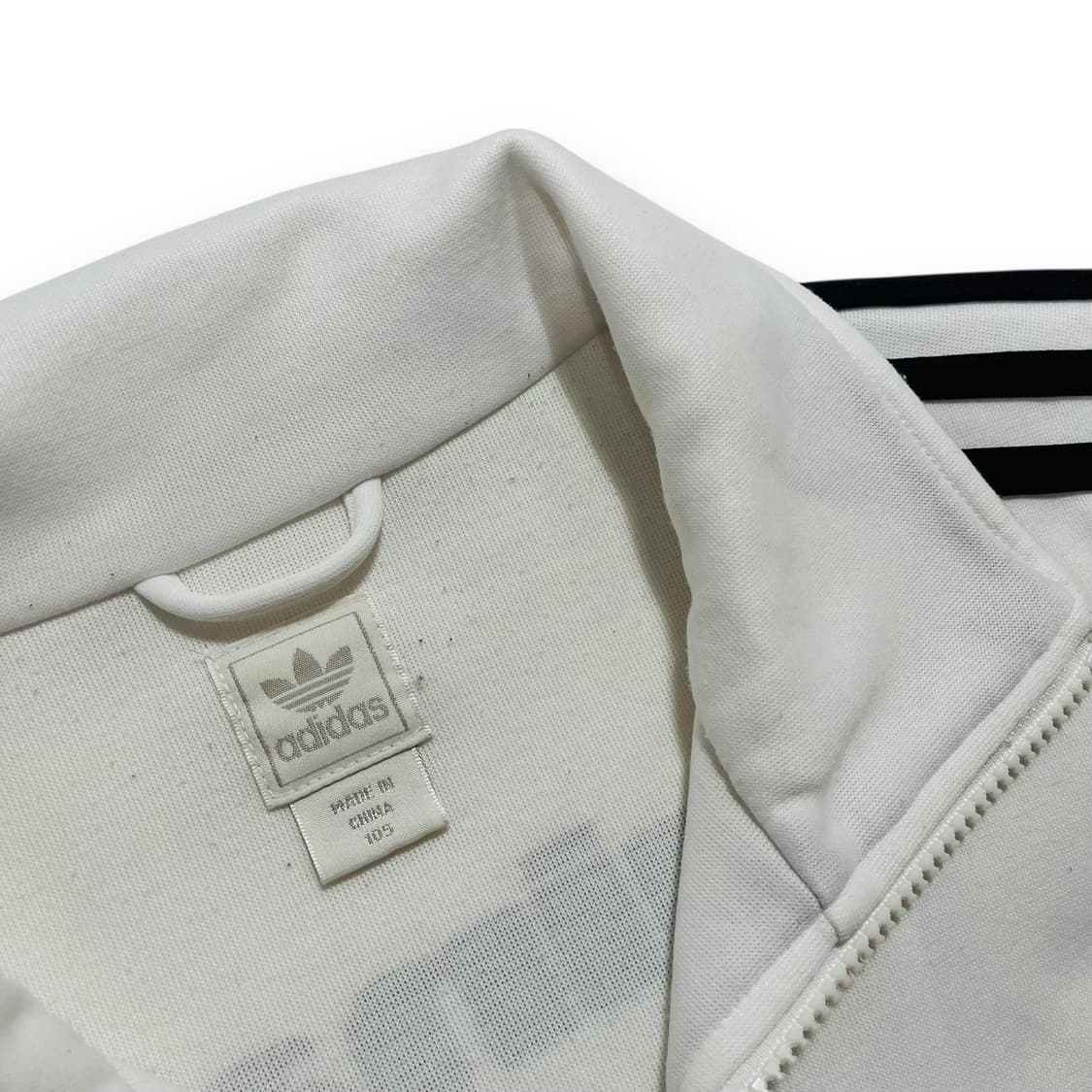 아디다스 오리지널 스포츠 스몰 로고 화이트 트랙탑 져지 상품이미지6