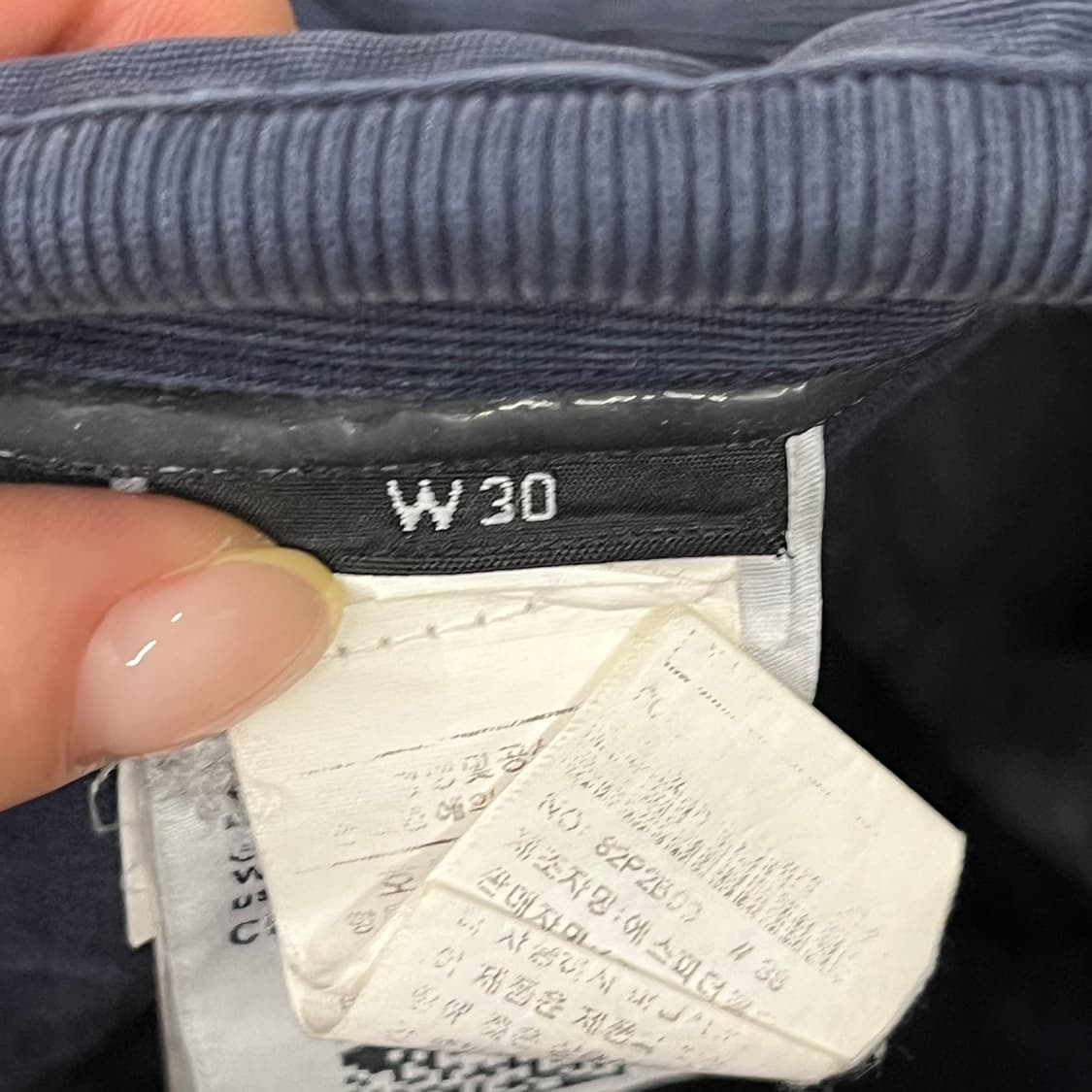 [정품/30] 스톤아일랜드 네이비 바지 b19 상품이미지5