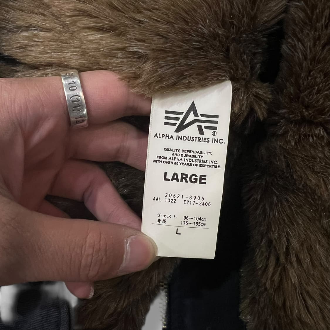  알파인더스트리 x 리 스톰라이더 덱자켓 y13989 상품이미지9