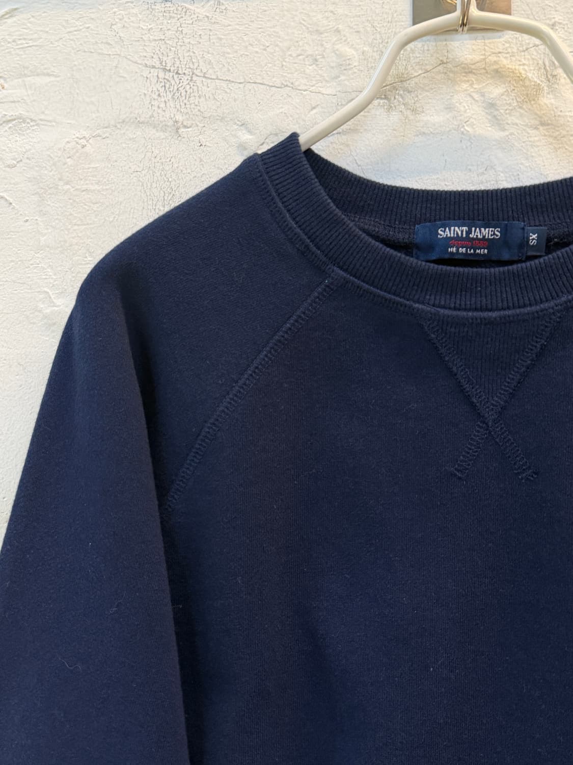 Saint James 세인트제임스 봉봉쁘띠 하트패치 맨투맨 XS 상품이미지2