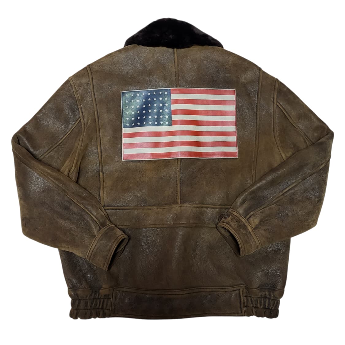 (110) 90s endymion 무스탕자켓 시어링자켓 양가죽무스탕 상품이미지2