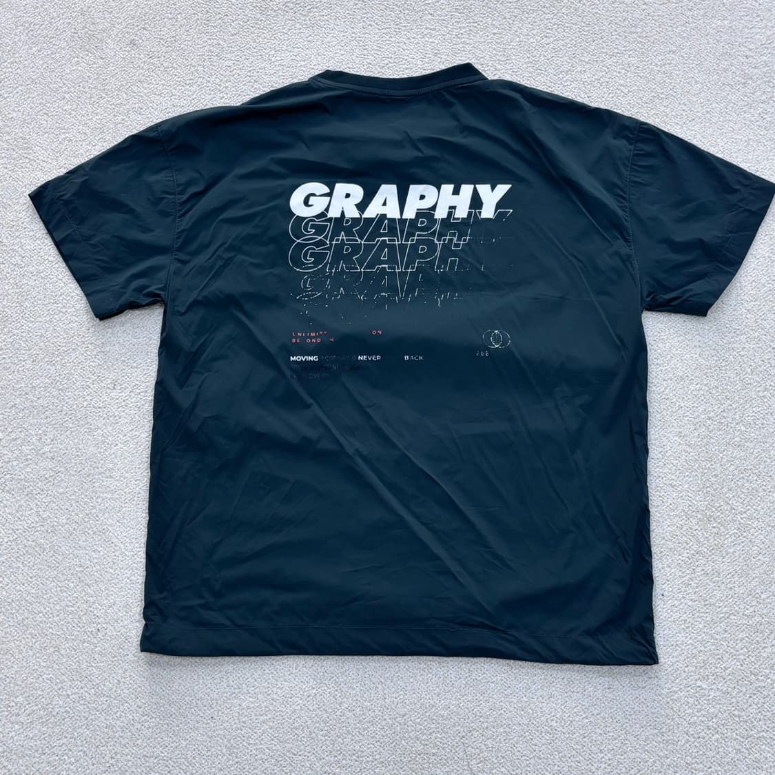 XL 에어워크주니어 나일론 반팔 티셔츠 0403E 상품이미지2