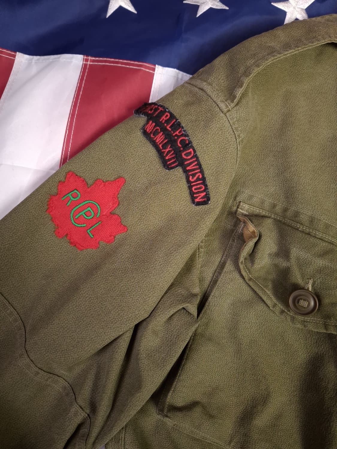 오리지날 랄프로렌폴로 메이플 M-51 컴뱃 필드야상 상품이미지3