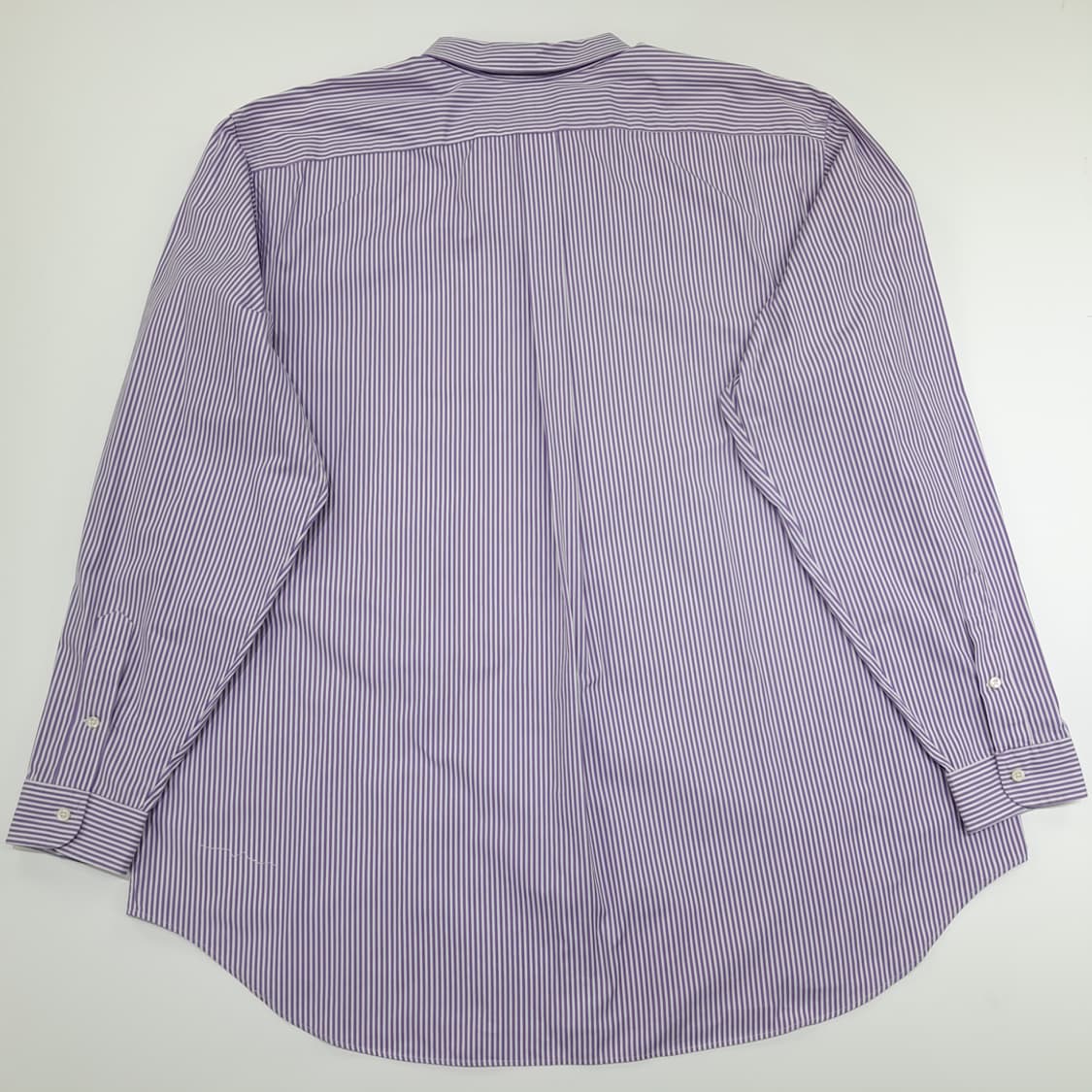 CN823 3XLT 폴로 랄프로렌 퍼플 스트라이프 긴팔 셔츠 남방 상품이미지8