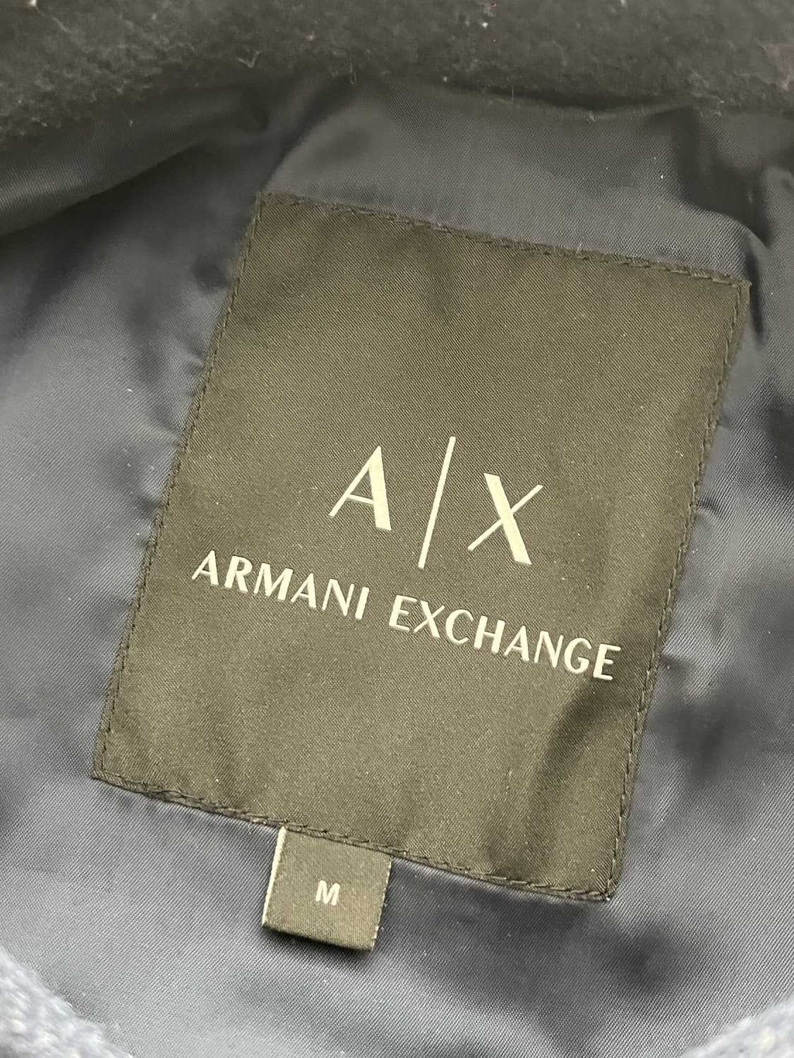 AX 알마니 익스체인지 네이비 자켓 M (100-105) 상품이미지4