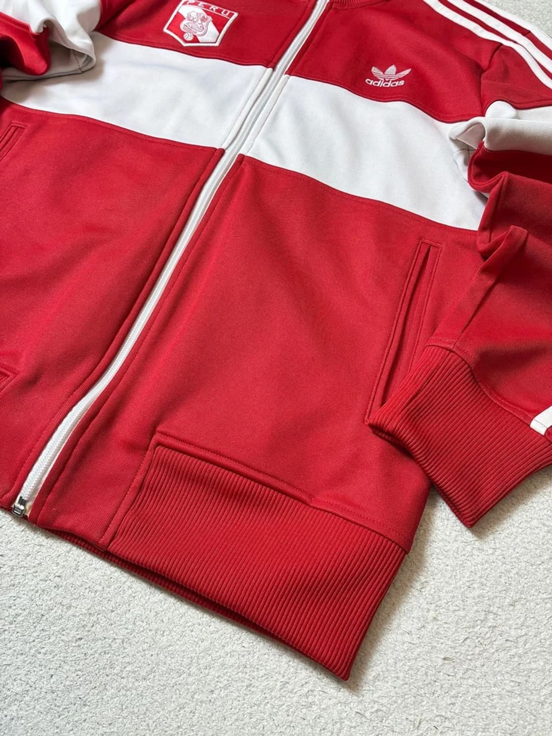 아디다스 06-07 페루 화이트탭 빈티지 트랙탑 자켓 PN7385 상품이미지7