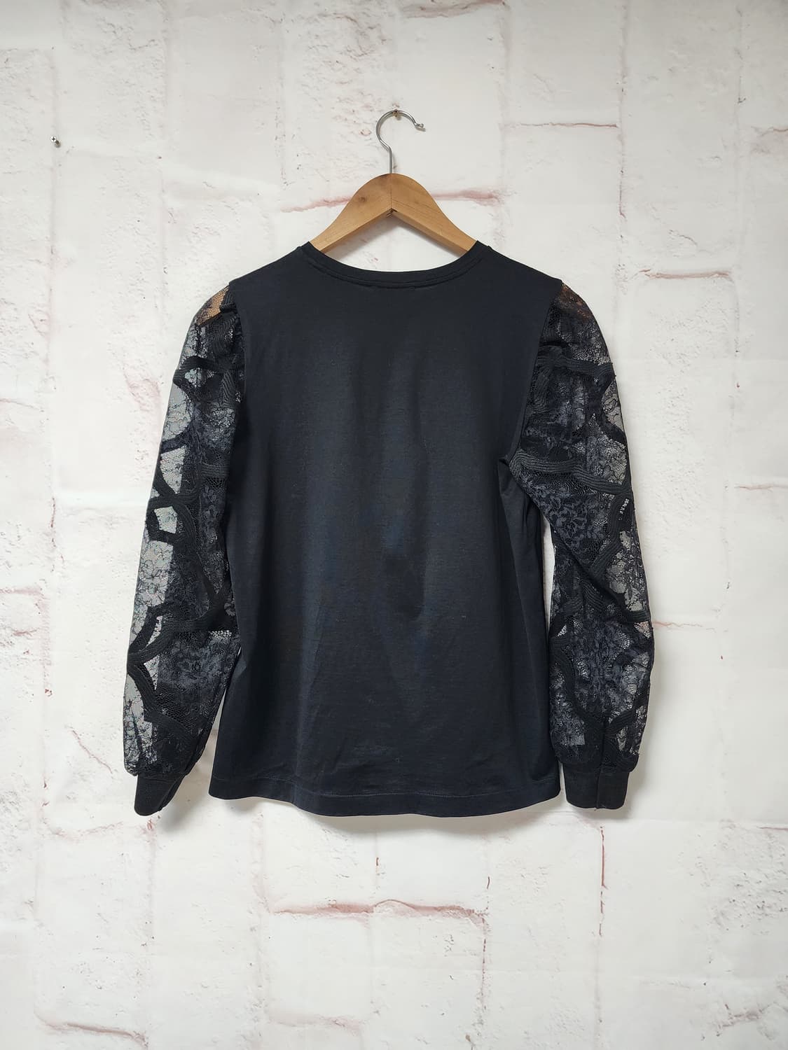 산드로 블랙 레이스  블라우스 상품이미지3