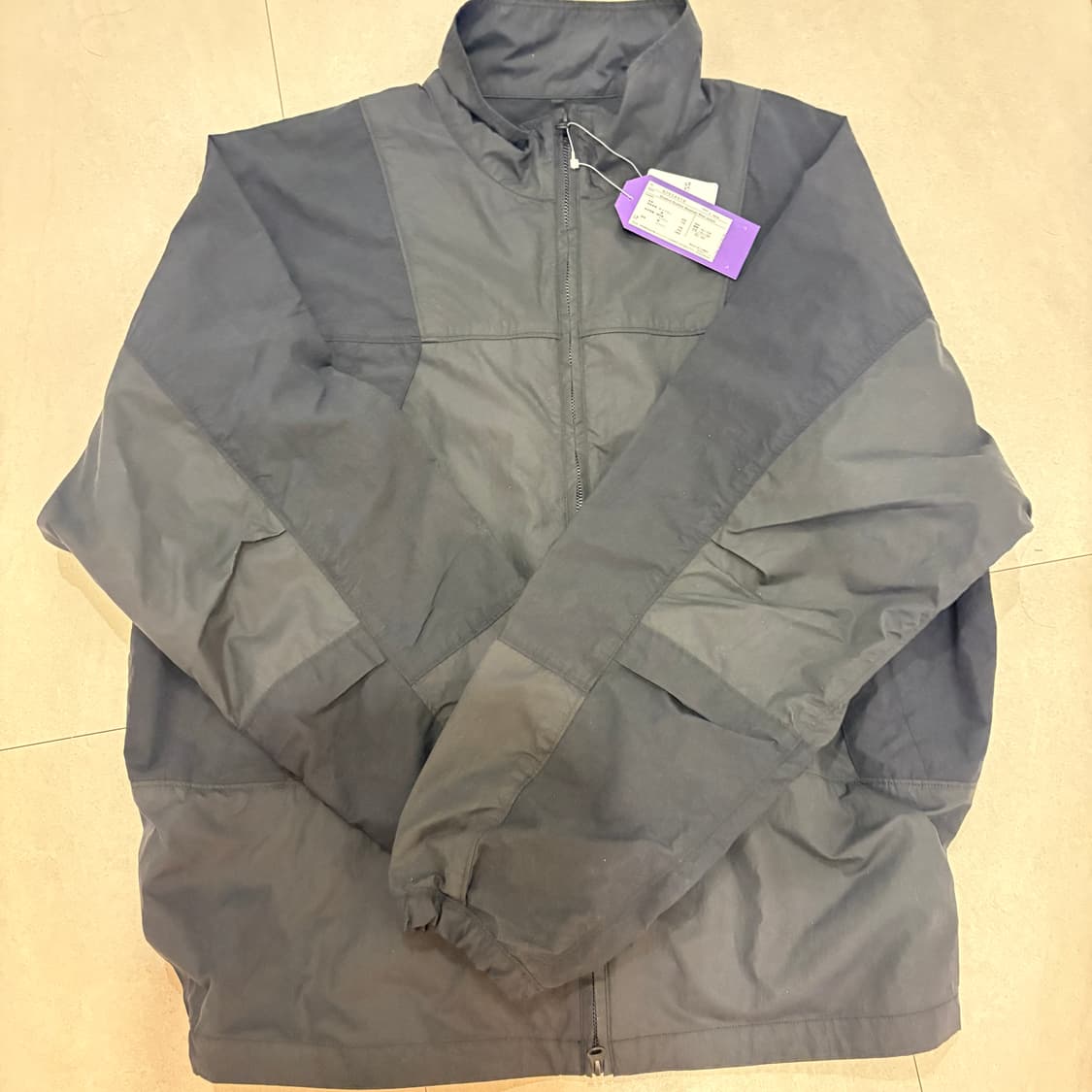 26SS 노스페이스 퍼플라벨 윈드자켓 블랙 (미사용 새상품) 상품이미지3