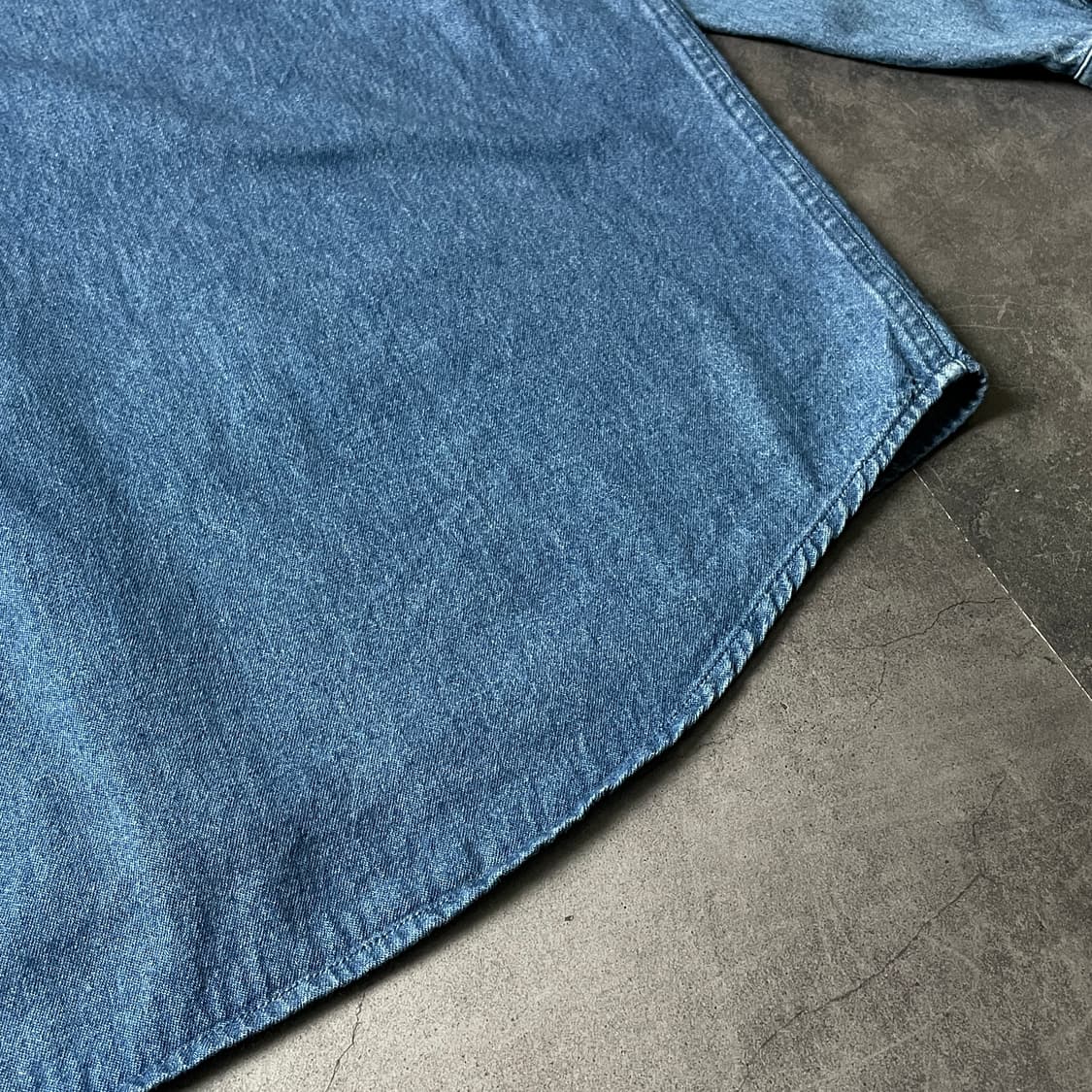 NORTH END 빈티지 다운버튼 코튼 데님 셔츠 A00670 상품이미지9