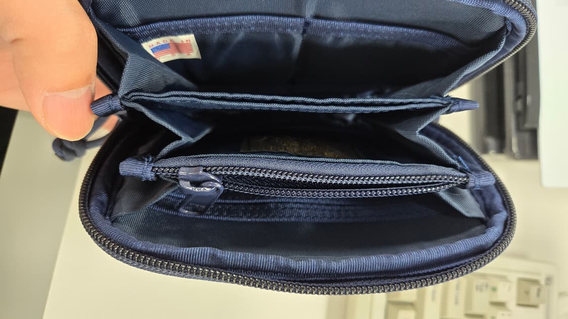 Briefing x Beams 브리핑 빔즈 지갑 네이비 상품이미지3