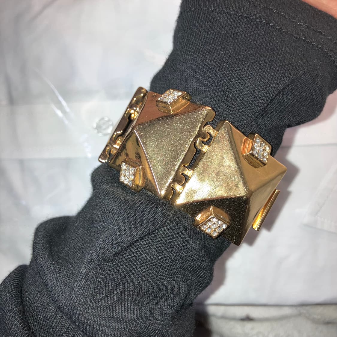 갸루 시부야 스퀘어 큐빅 뱅글 d.i.a.깔 헤이세이 오네갸루 팔찌 상품이미지1