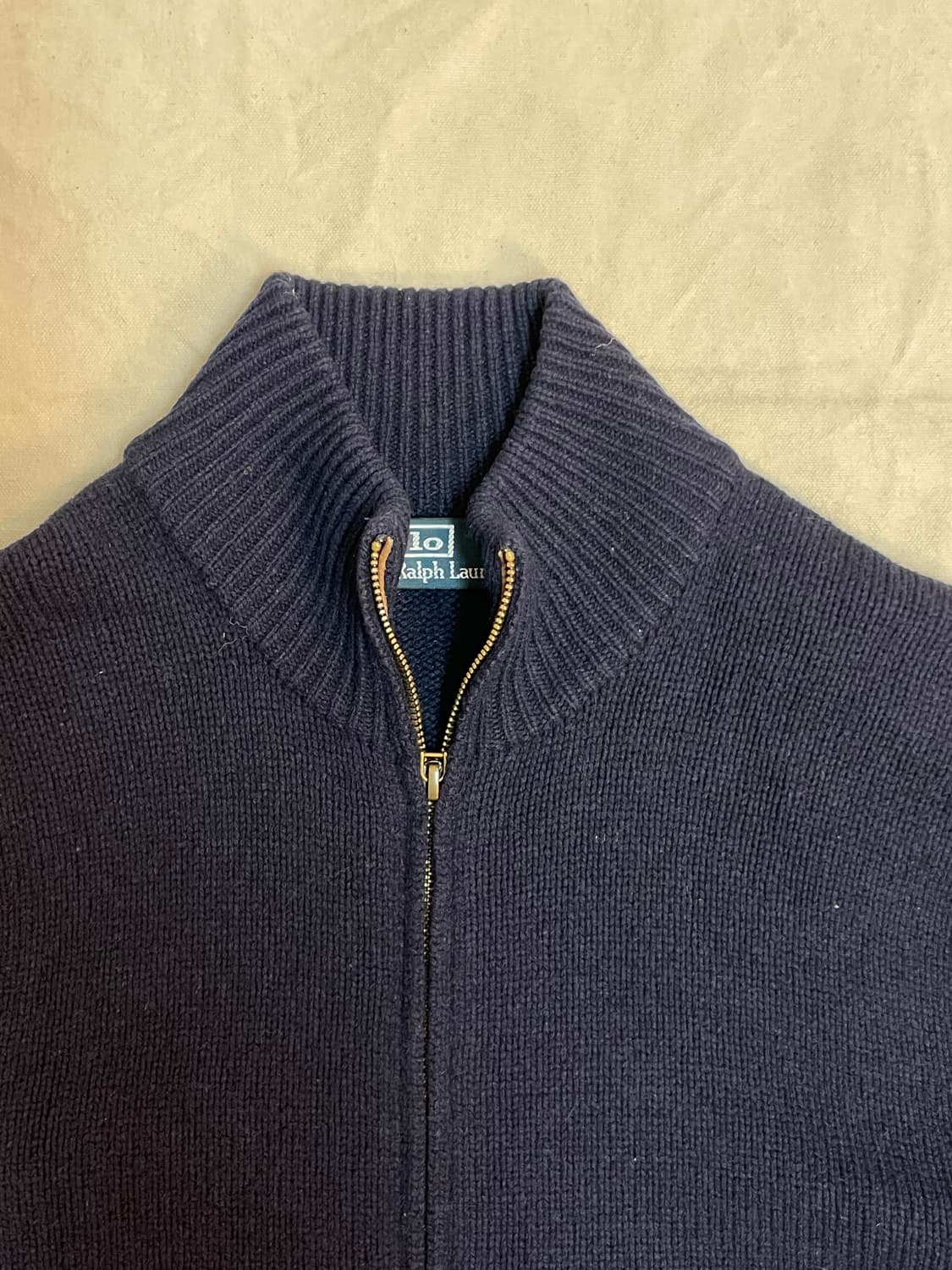 폴로 니트 집업 상품이미지2