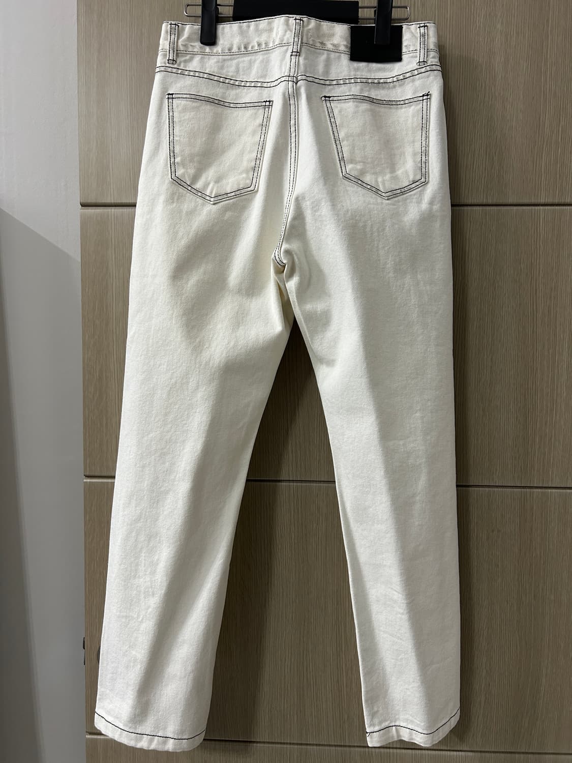 메종미네드 화이트 데님 팬츠 상품이미지3