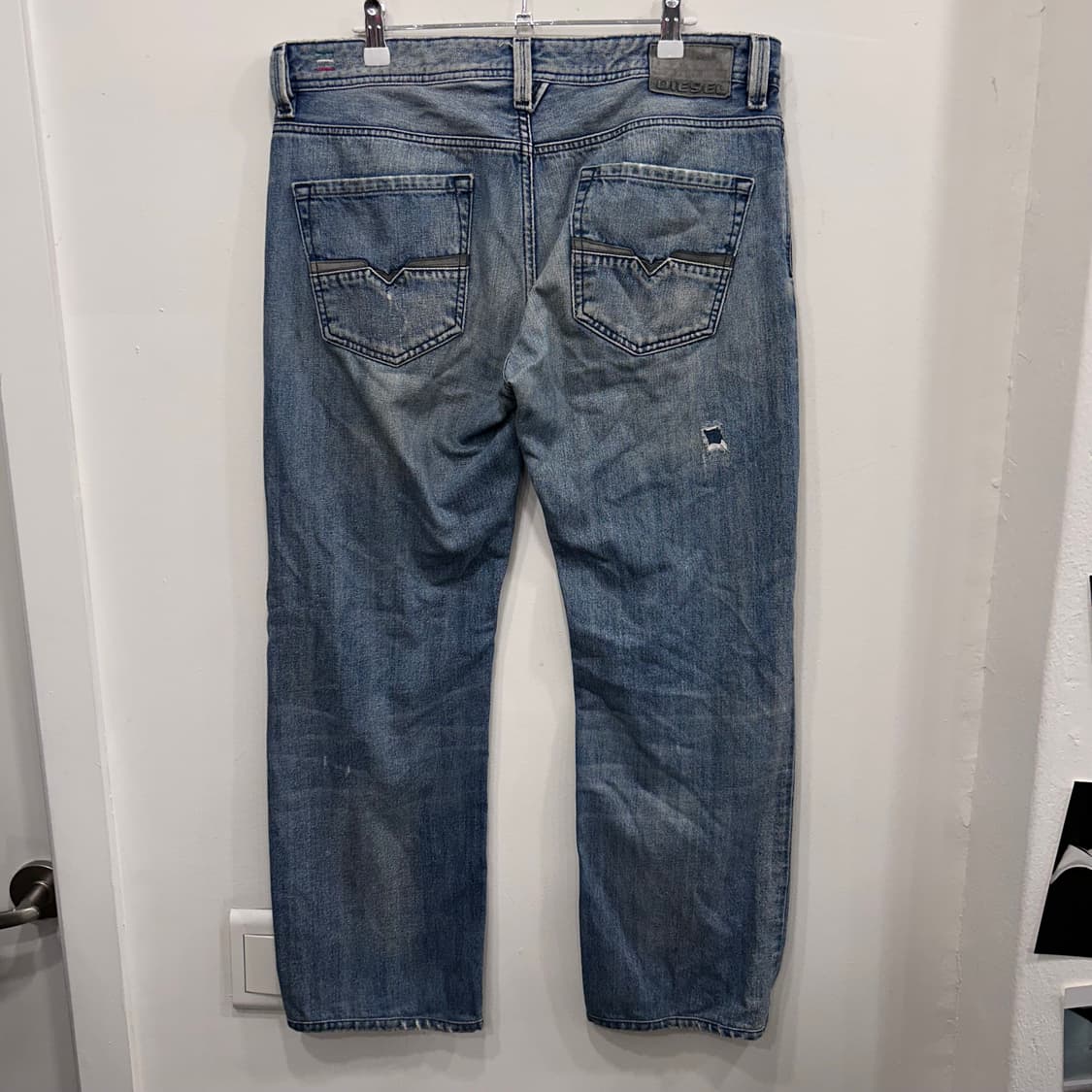 디젤인더스트리 버튼플라이 레귤러핏 데님팬츠 상품이미지7