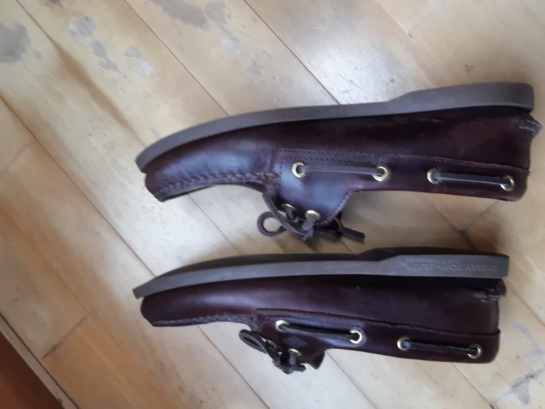 스페리 보트슈즈 다크 브라운 상품이미지4