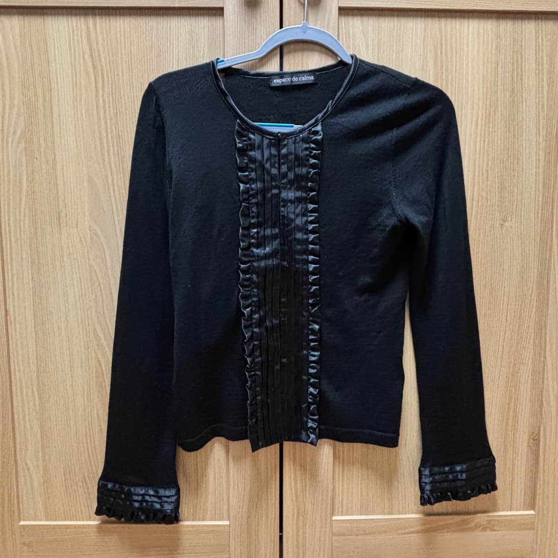 블랙 가디건 espace de calma 상품이미지1